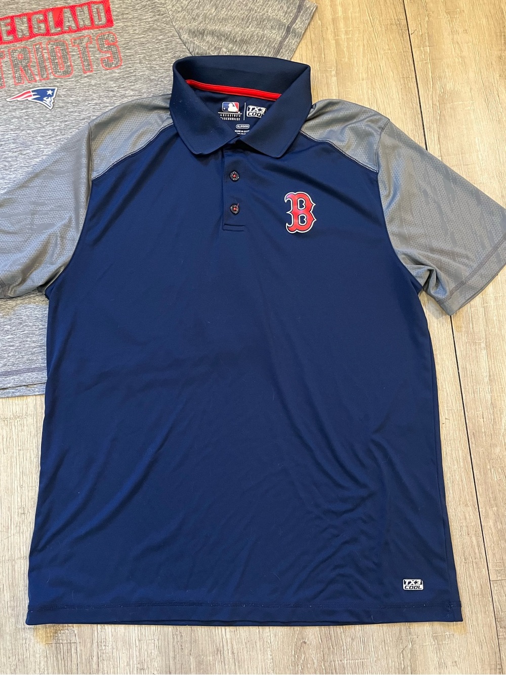 New England Patriots T shirt & Boston Red Sox Polo Shirt XL Team Sports Apparel - Picture 2 of 10
